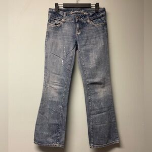 American Eagle Outfitters Women's Low Rise Flare Jeans